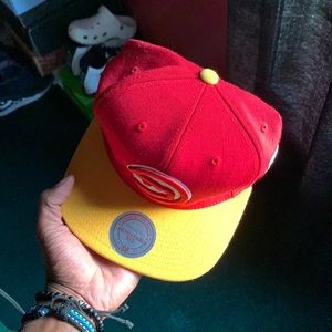 Mitchell and Ness Hawks Hat